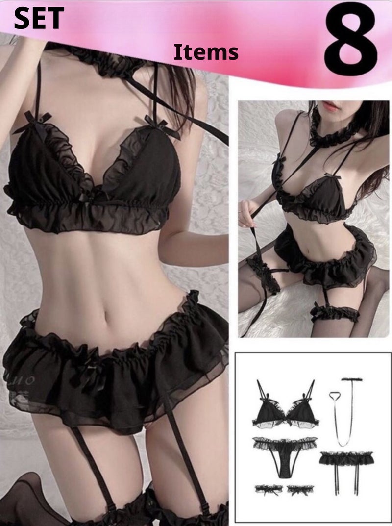 Black Lingerie Set - Image 1
