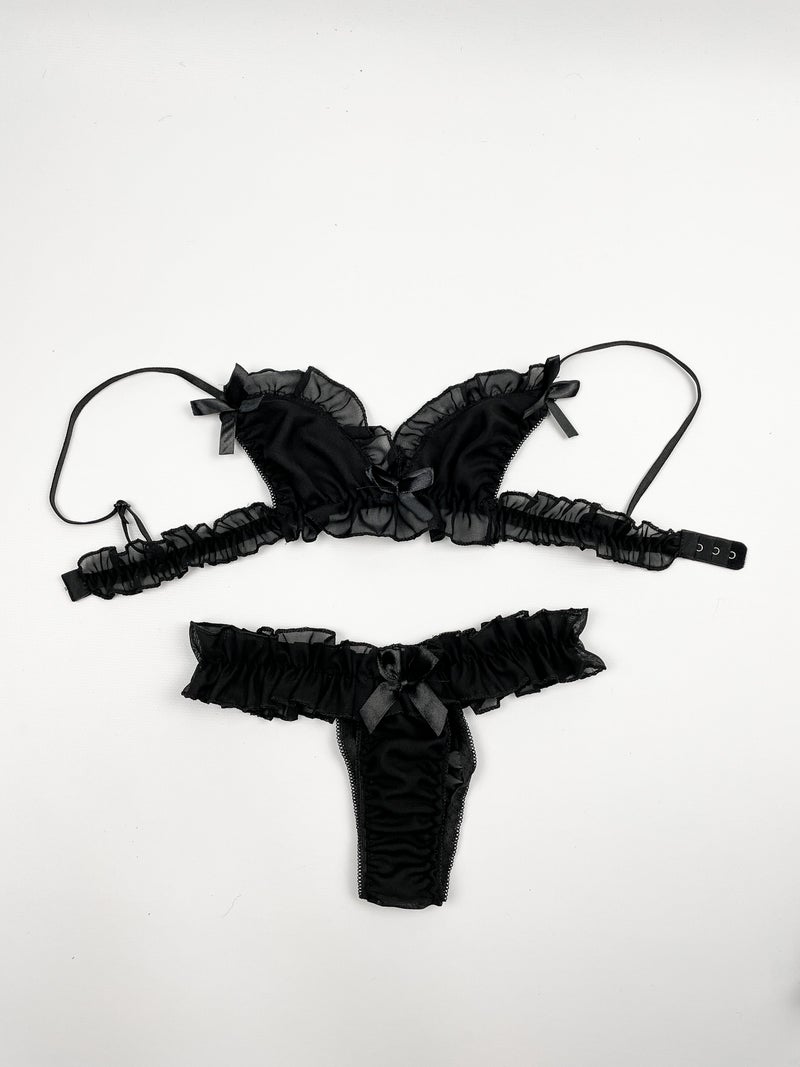 Black Lingerie Set - Image 4