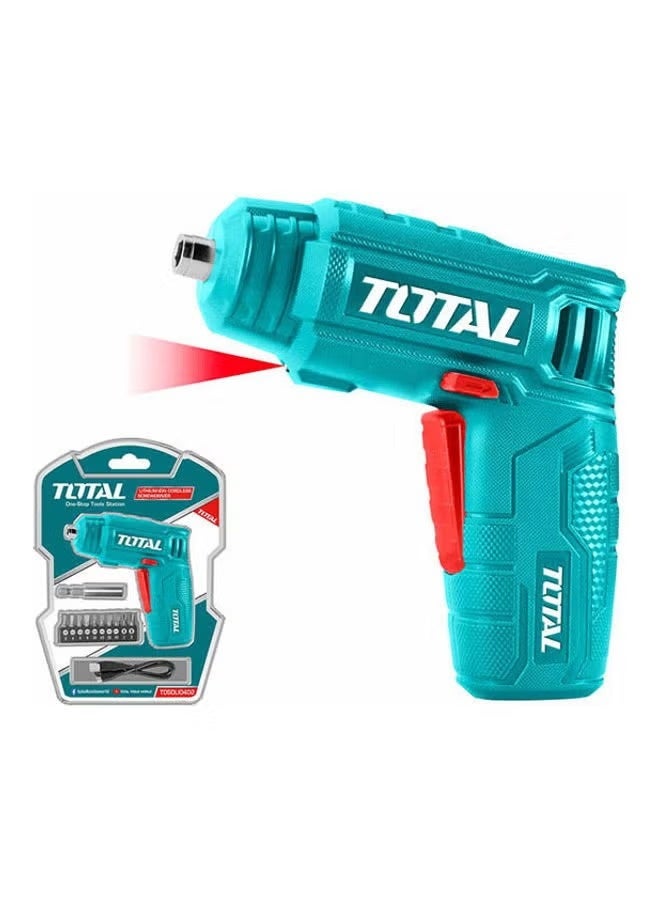 TOOTAL TOTAL screwdriver, cordless screwdriver, electric screwdriver, 4V screwdriver, power tools, home tools, DIY tools - Image 3