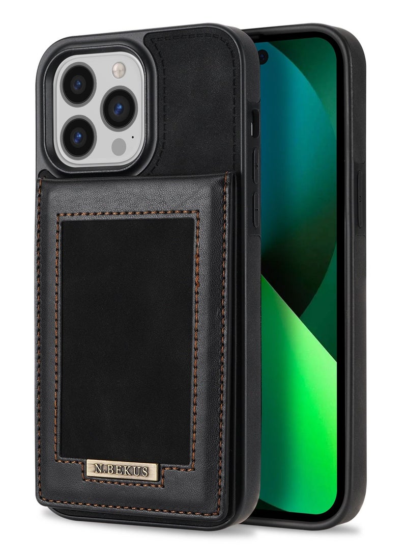 Suteni Back cover iPhone Protective Leather Case - Image 2