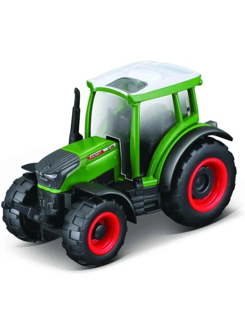 Maisto Mini Working Machines New Holland 3-Inch Tractor Toy, Green - Image 1