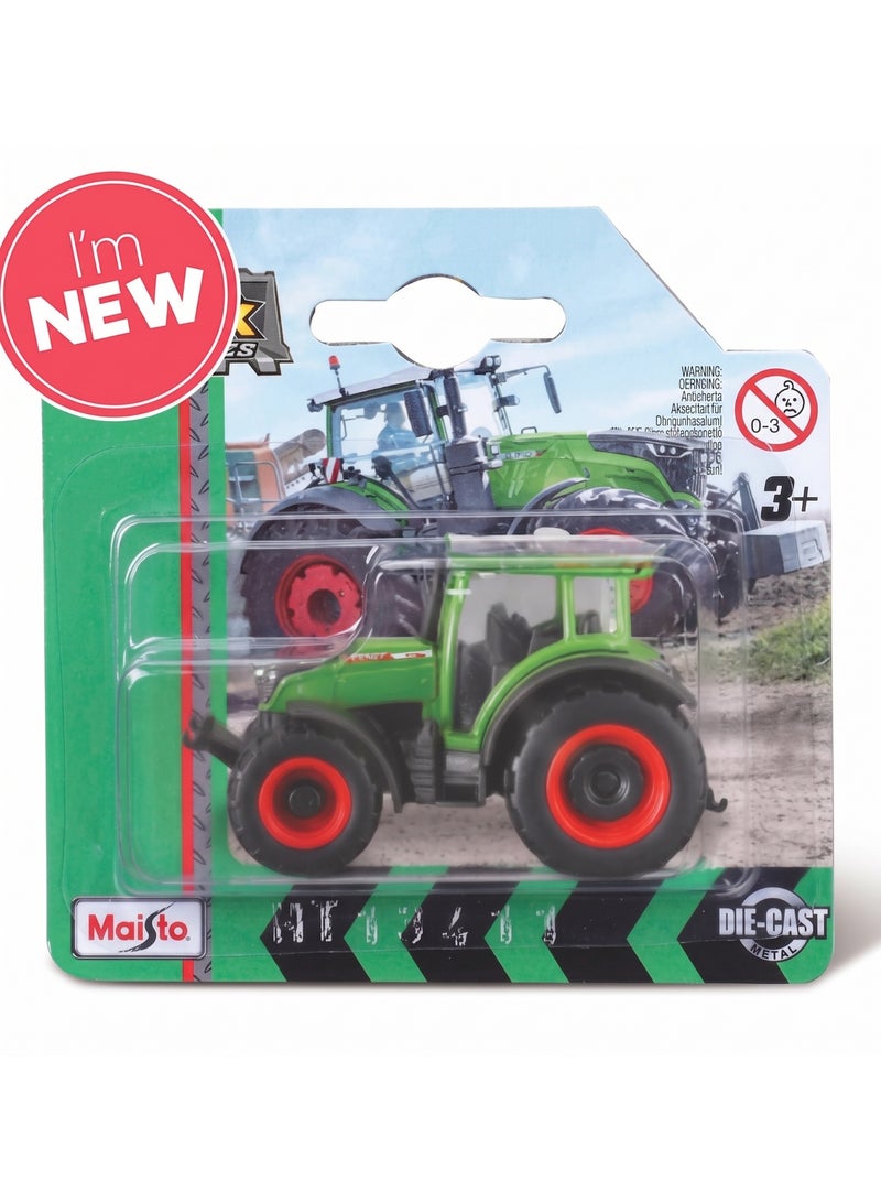 Maisto Mini Working Machines New Holland 3-Inch Tractor Toy, Green - Image 2