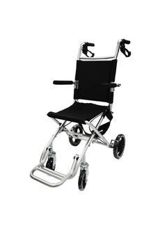 Lightweight folding wheelchair easy to travel