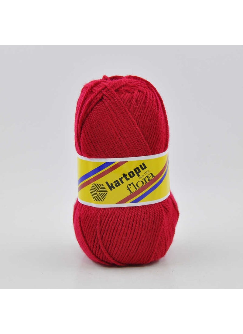 Kartopu Flora K132 5 Pieces Booties Rope Flag Red 