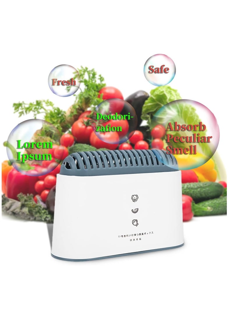 2 قطع معطر ثلاجة، حقيبة تنقية الهواء، معطر ثلاجة بالفحم النشط من البامبو، مزيل الروائح، مزيل الروائح للثلاجات والمجمدات، مناسب للخزائن والأحذية والمطابخ والأقبية - Image 2