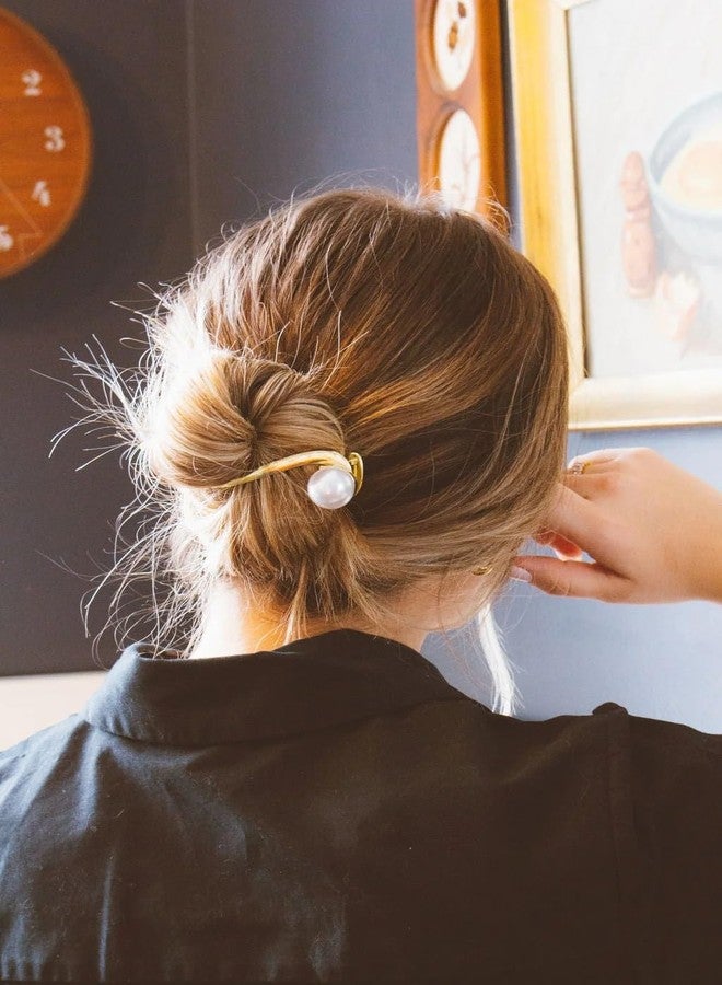 ANDI Antoinette Vintage Metal Hair Accessory for Women and Girls, French Twist Hair Pin - Image 2