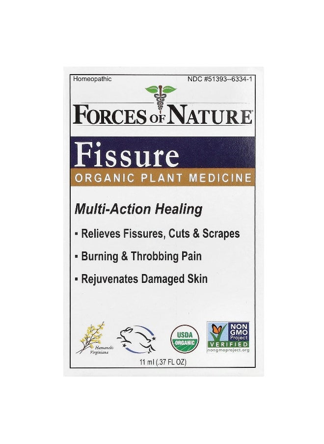 FORCES OF NATURE Forces of Nature, Fissure, Organic Plant Medicine , 0.37 oz (11 ml)  - Image 1