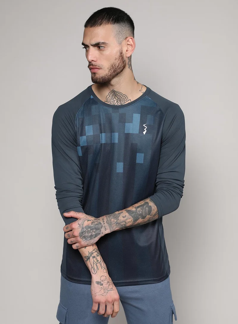 كامبوس سوترا تيشيرت رياضي بطباعة رقمية