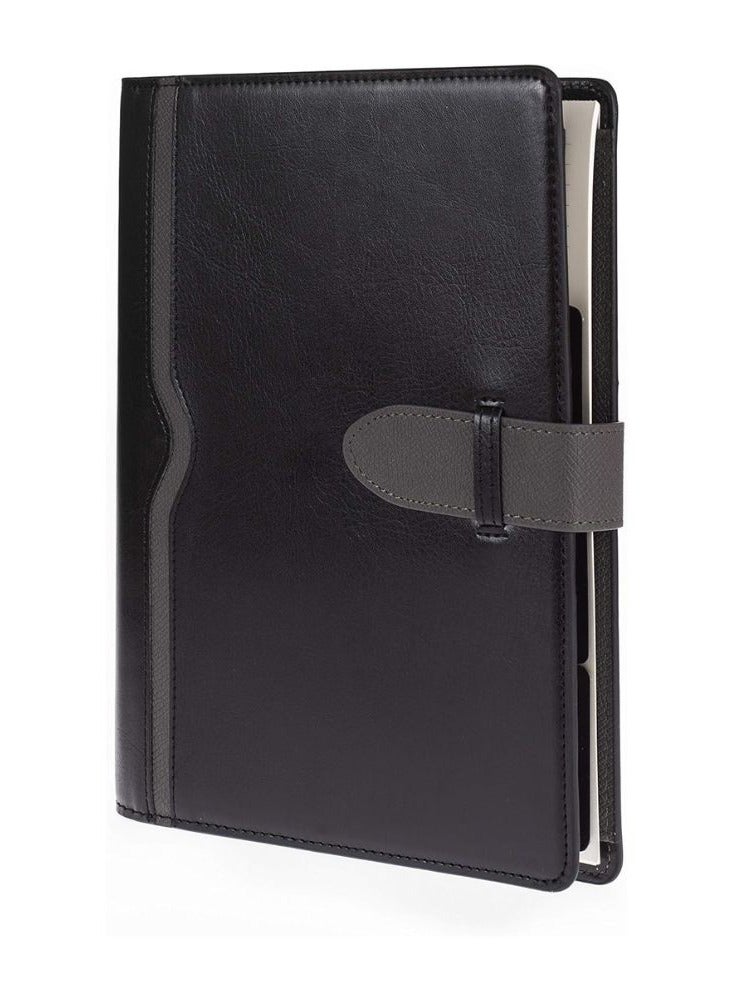 Collins Hardcover Undated Week to View Desk Organizer Black - Image 2