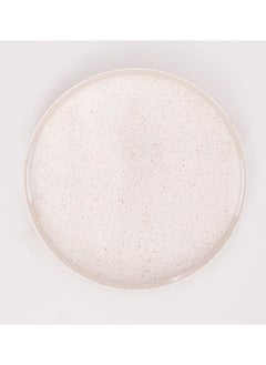 Bright Designs Bright Designs Melamine Round Tray Set of 1 
  (D 38cm) Creamy with brown  - Image 2