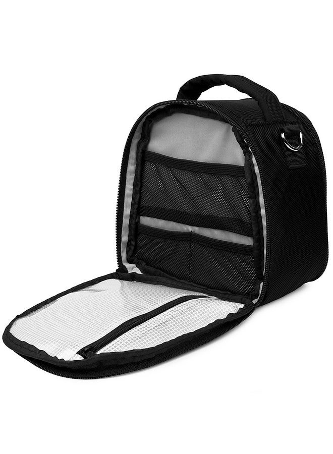 VanGoddy Laurel Onyx Black Carrying Case Bag For Canon Powershot Series Compact To Advanced Cameras - Image 5