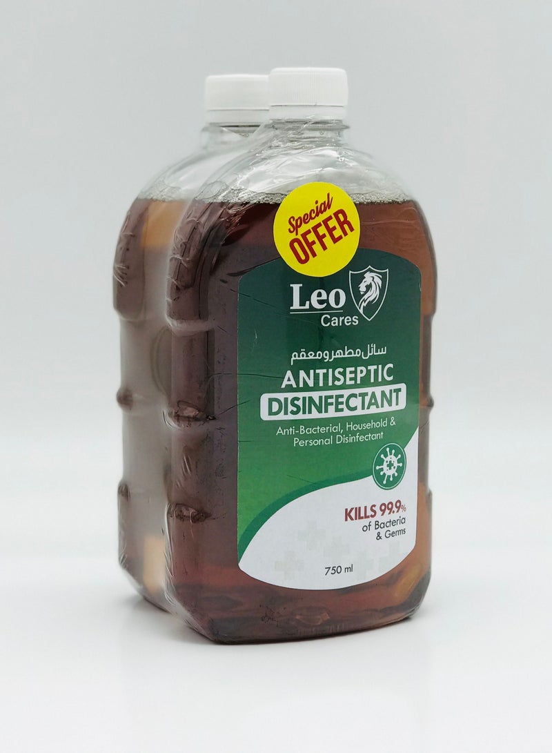LEO CARES DISINFECTANT ANTISEPTIC (DUAL PACK) 750ML