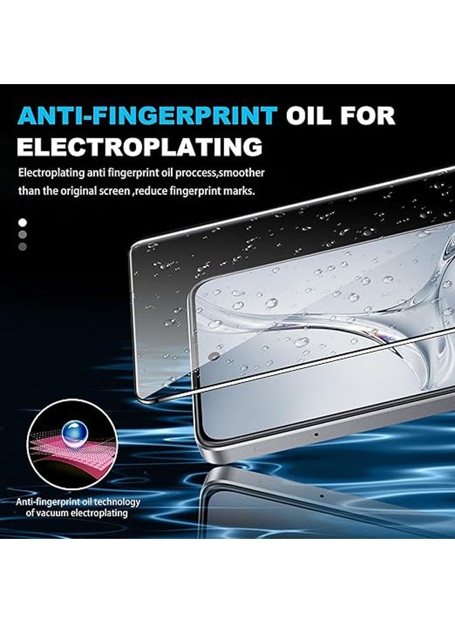 General - 2 pcs for Oneplus Nord CE4 Lite Tempered Glass Screen Protector, 2 Camera Glass Films, 9H Hardness, Scratch Resistant No Bubble Screen Protector - Image 1