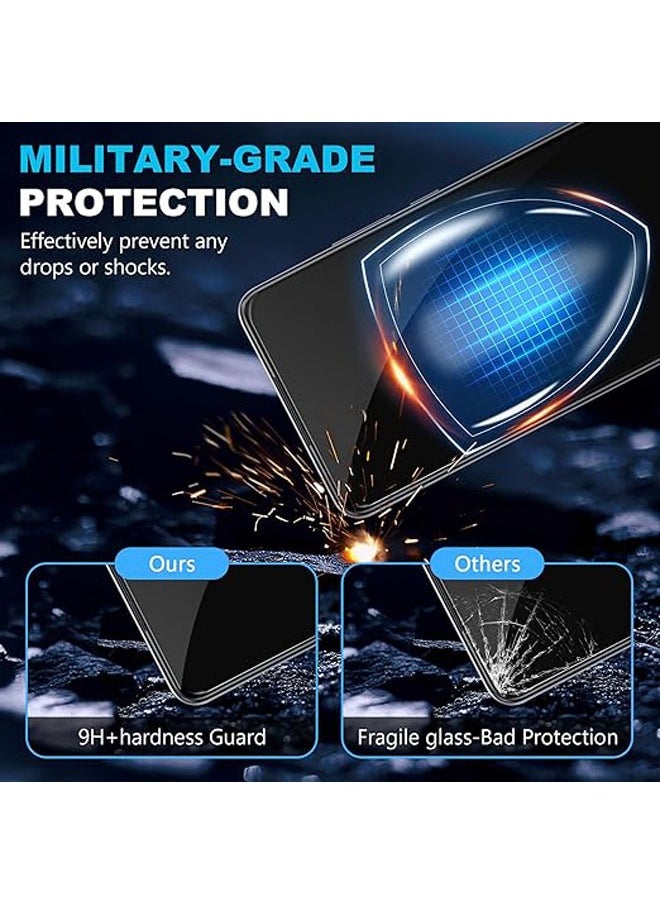 General - 2 pcs for Oneplus Nord CE4 Lite Tempered Glass Screen Protector, 2 Camera Glass Films, 9H Hardness, Scratch Resistant No Bubble Screen Protector - Image 1