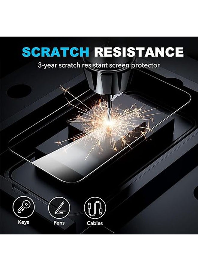General - 2 pcs for Oneplus Nord CE4 Lite Tempered Glass Screen Protector, 2 Camera Glass Films, 9H Hardness, Scratch Resistant No Bubble Screen Protector - Image 1