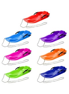 DubaiGallery Adult Thick Skis, Non-Slip Seats, Double Brakes, Reinforced Nylon Drawstring, Comfortable Handles, Suitable For Snow, Desert, Grassland (Random color).  - Image 1