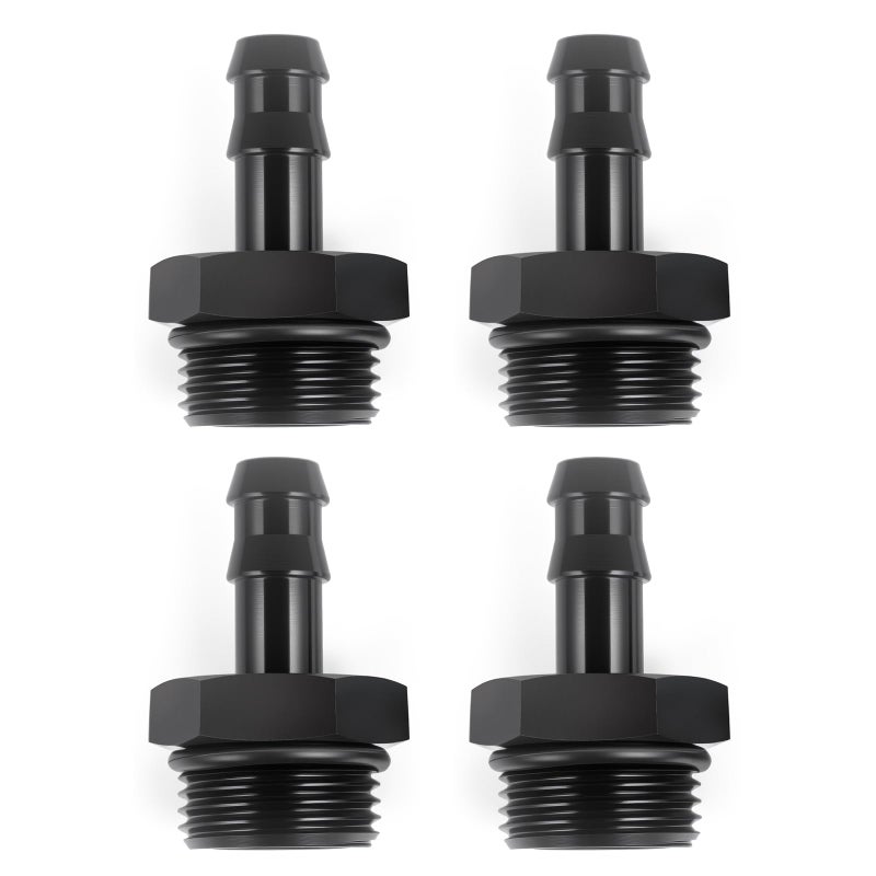 CNRAQR 10AN ORB Male to 38 Hose Barb Straight Fitting Adapter Aluminum 4PCS - Image 3