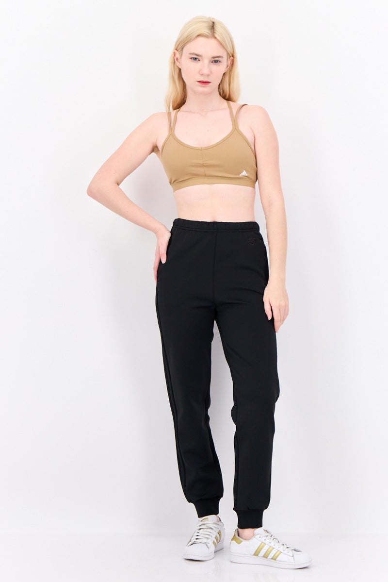adidas Originals Women Slim Fit Training Track Pants, Black  - Image 4