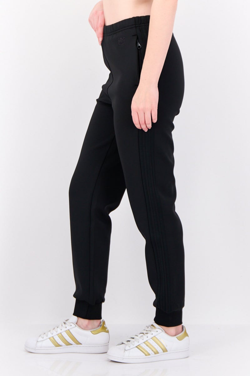 adidas Originals Women Slim Fit Training Track Pants, Black  - Image 2