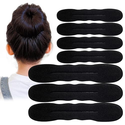 Arvintas 10PCS Hair Bun Maker for Women, Magic Snap Roll Sponge Curler Clips, Easy Donut Maker for Easy Bun Twister, Ballet Buns, French Twist, Updo's, Waves & more - Strong, Flexible, Reusable - Image 1