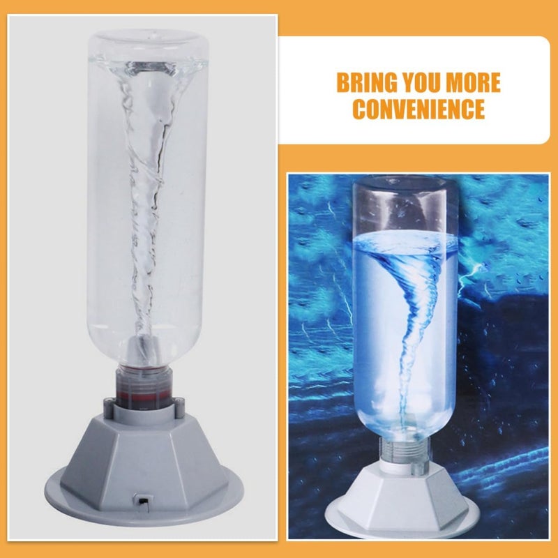 ديروفان مجموعة محاكاة الأعاصير العلمية من ديروفان - جهاز محاكاة الأعاصير على الطاولة للأطفال | لعبة تجارب الطقس STEM - Image 4