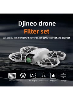 Generic For DJI Dajiang Neo Filter Nano Coating Waterproof Scratch-resistant Mini Drone NEO HD Filter Suit-Color:ND/PL  - Image 1
