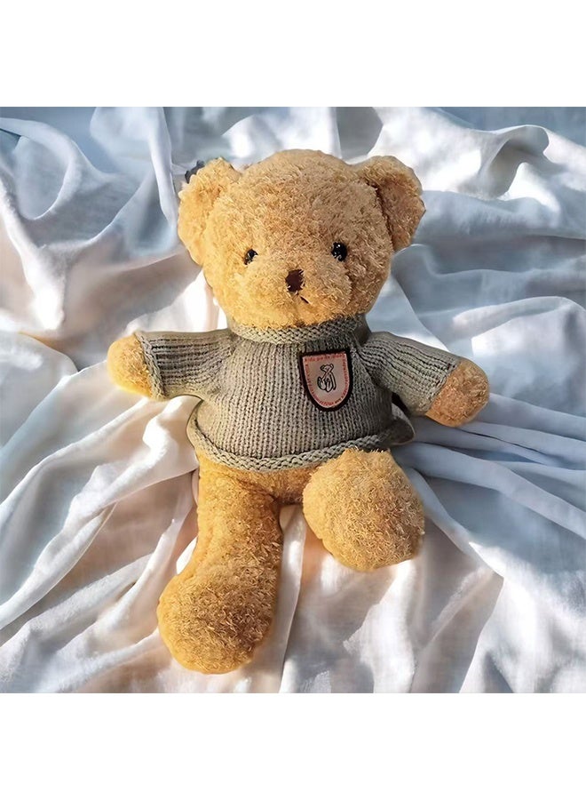 جي أس دبي دب بلوش لعبة 30 سم ، لعبة الحيوانات المحشوة ، هدية للأطفال الأولاد البنات (البني) - Image 5