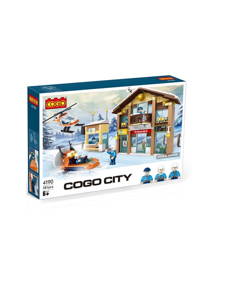 COGO Snow City Building Adventure 