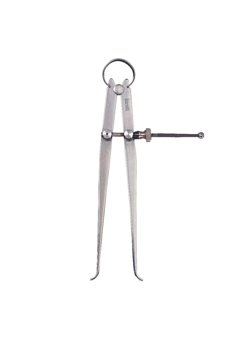 Starrett Starrett Yankee SpringType Caliper with Hardened Fulcrum Stud Bow Spring and Quick Adjusting Spring Nut  6 Size and Capacity Spring Joint Type  73A6  - Image 1