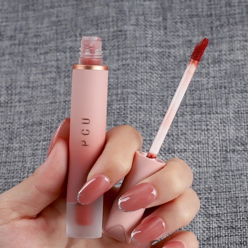 6 Colors Moisturizing Lip Gloss Velvet Matte Soft Mist Texture Color Rendering Lip Tint Waterproof Lasting Non-stick Lipsticks - Image 5