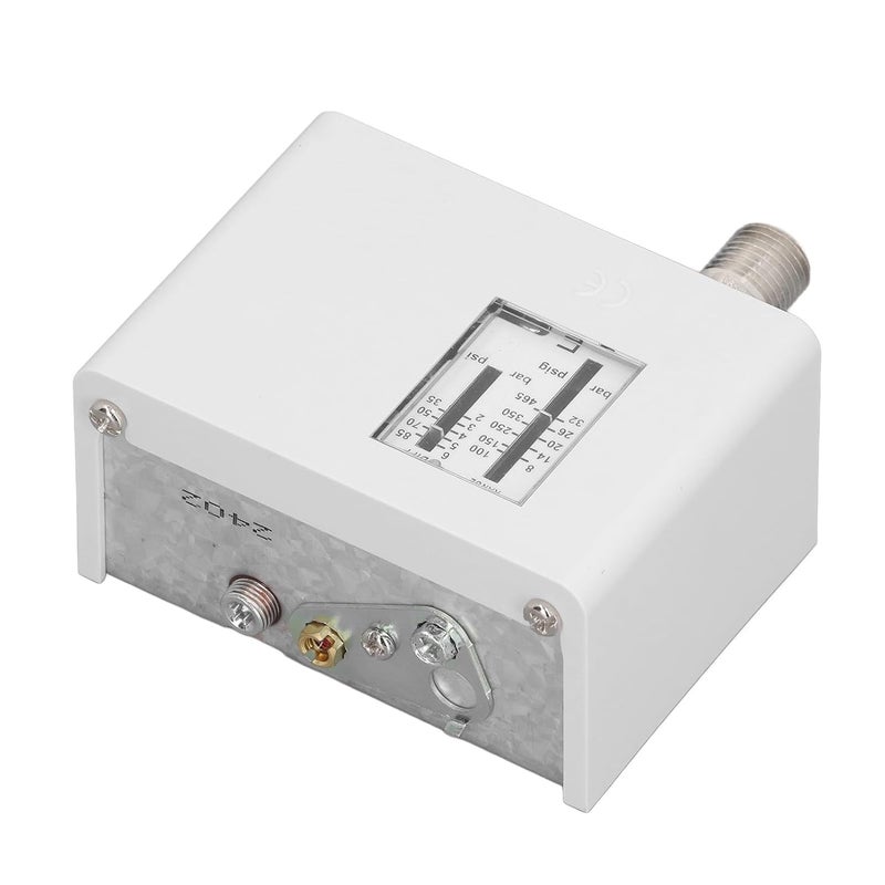 مفتاح ضغط ضاغط الهواء SPDT قابل للتعديل الهوائي لتحكم الضغط التفاضلي - Image 3