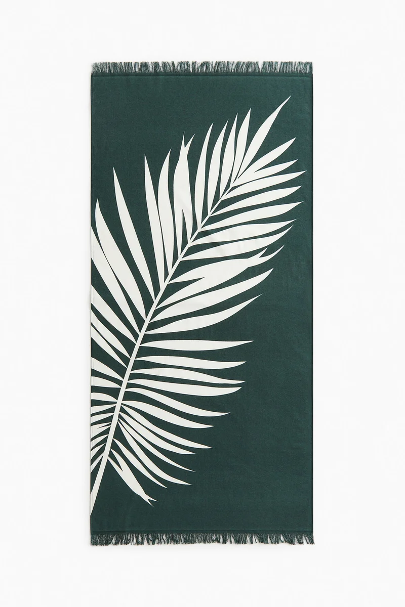 H&M Fringed beach towel