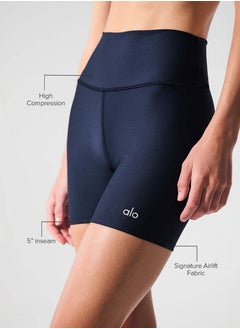 alo ALO yoga shorts, pearlescent, breathable, high-elasticity sports and fitness training wear, high-strength capri pants  - Image 2