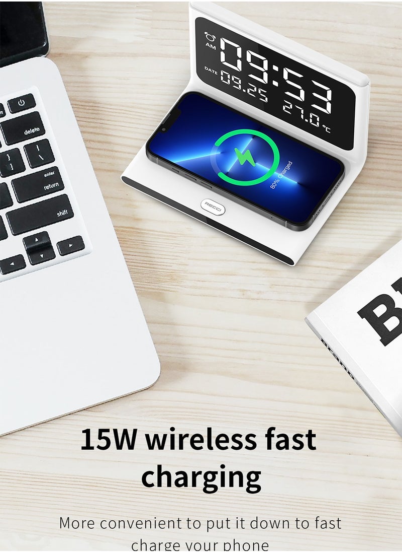 Recci RECCI RLS-L12 15W WIRELESS CHARGER CALENDAR - WHITE  - Image 5