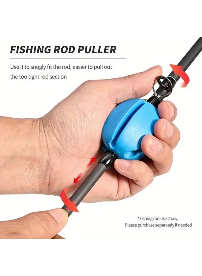 12pcs Black Silicone Fishing Rod Holders with 5 Hole Design for Safe Grip and Easy Storage - Image 4
