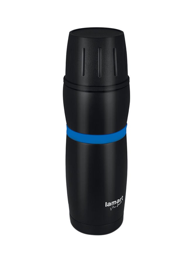 Lamart Vacuum Flask High Quality Stainless Steel 480 Ml Black/Blue - Image 1