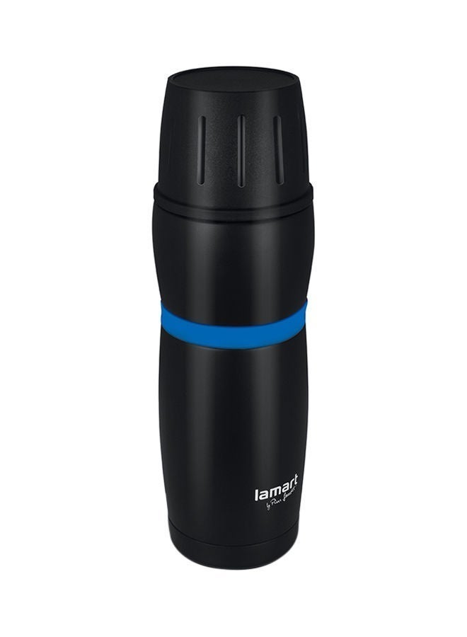 Lamart Vacuum Flask High Quality Stainless Steel 480 Ml Black/Blue - Image 4