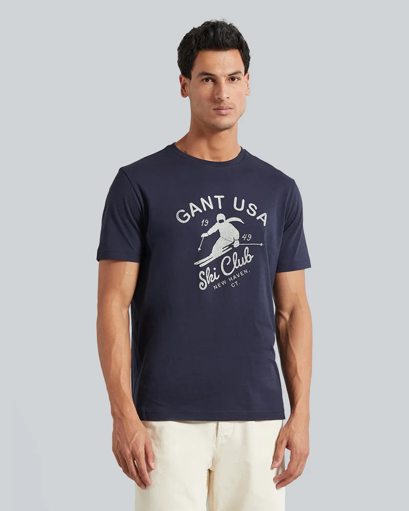 GANT SEASONAL GRAPHIC T-SHIRT