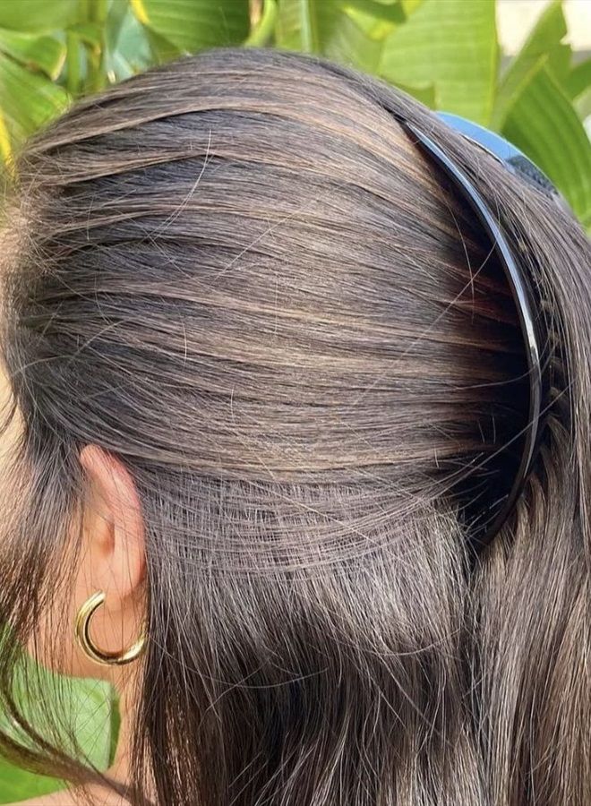 CAMILA Paris MP978/2 French Hair Side Combs, Black Curved Interlocking Combs French Twist Hair Combs, Strong Hold Hair Clips for Women Bun Chignon, Up-Do Styling Girls Hair Accessories Made in France - Image 2