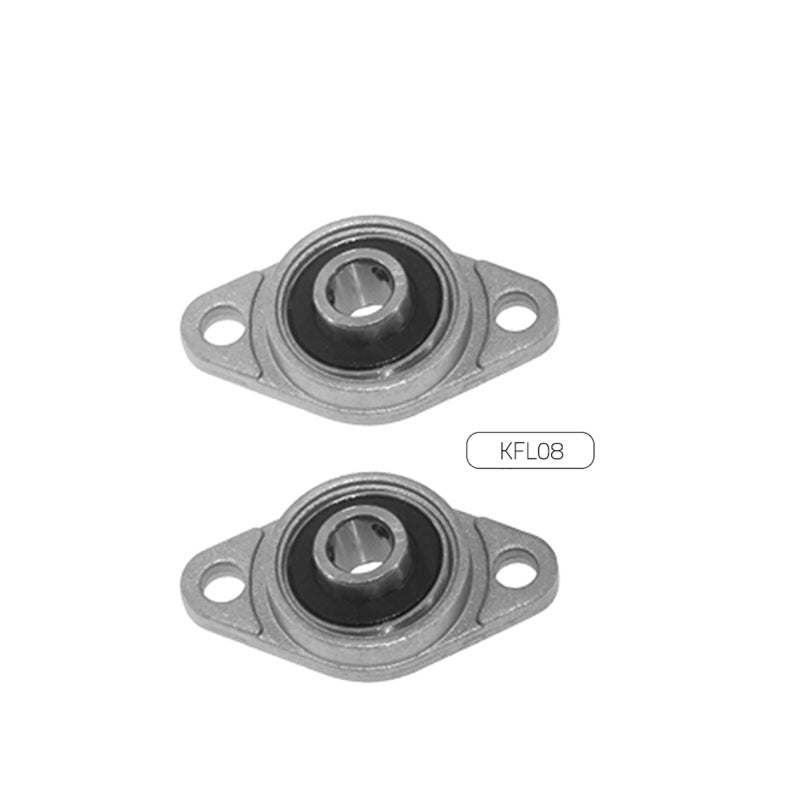 Metal Bearings Kit: 8mm Shaft Diameter KFL08 Chrome Zinc Alloy & Bearing Steel - Sturdy Wear-Resistant Replacement Parts for 3D Printer Maintenance - Image 5