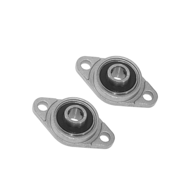 Metal Bearings Kit: 8mm Shaft Diameter KFL08 Chrome Zinc Alloy & Bearing Steel - Sturdy Wear-Resistant Replacement Parts for 3D Printer Maintenance - Image 3