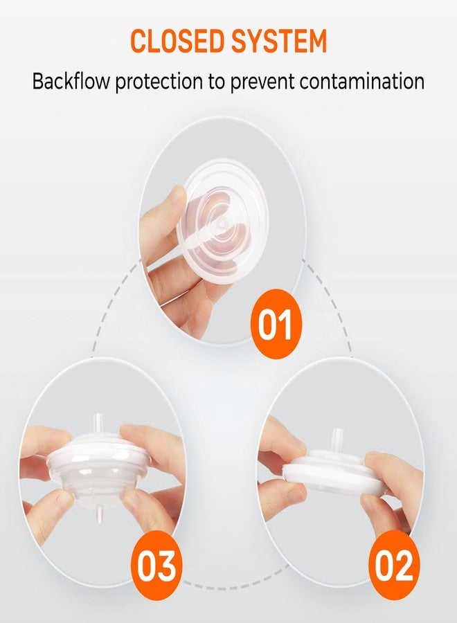 FRUSSONIA Pump Parts Compatible with S1/S2/9 Plus Breast Pump,Replacement Parts Include 6 Duckbill Valves,2 Backflow Protectors,2 Tubing,2 Membranes -12 Pack - Image 2