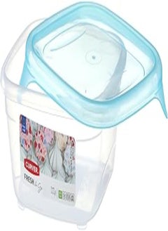 Curver Curver fresh'n go airtight square storage box polypropylene, transparent/blue, 0,25l, 180507 
