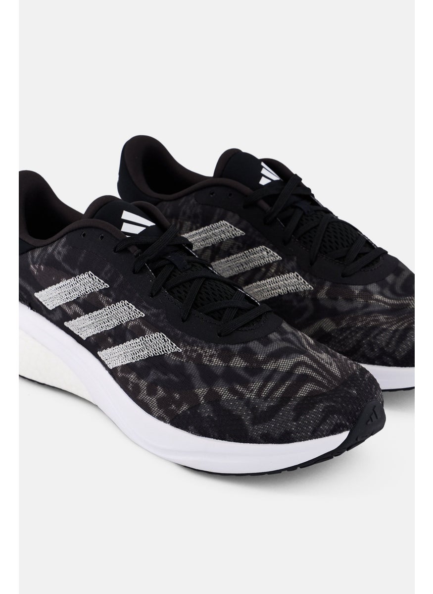 Adidas - Men Super Nova 3 Lace Up Running Shoes, Black - Image 1