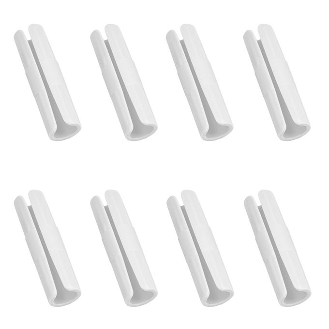 8 PIECES SHEET HOLDERSBED SHEET GRIPPERS KEEPS THE BED SHEET IN PLACE WHITE
