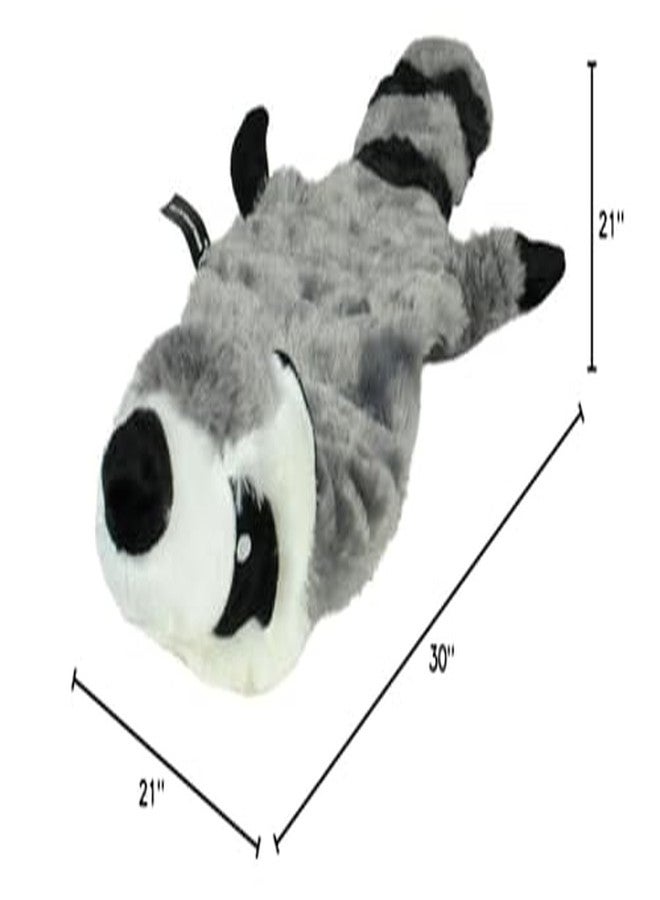 هايبر بيت لعبة كلب قطيفة على شكل راكون من هايبر بيت كريتر سكينز، كبيرة جدًا - Image 2