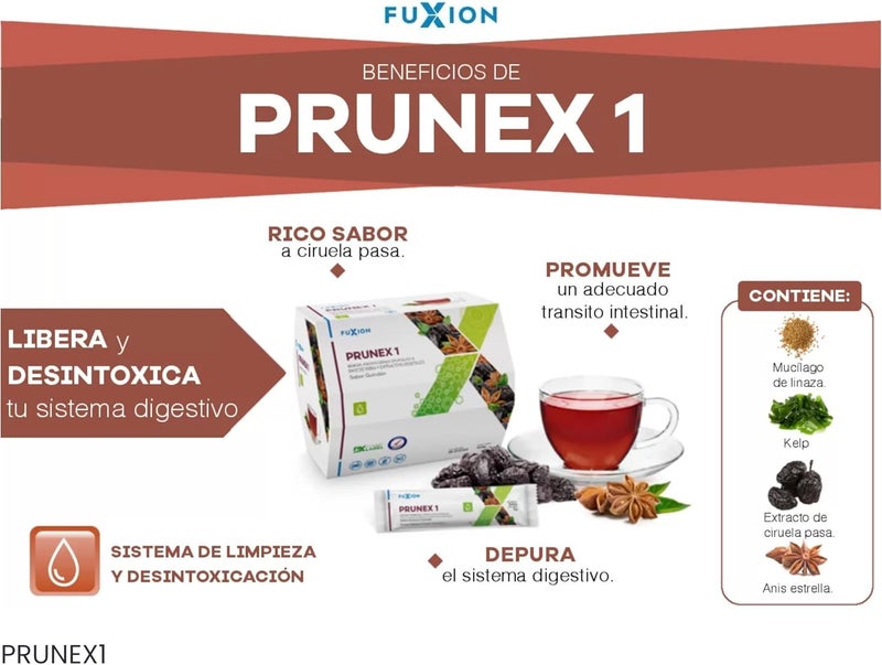 FuXion Prunex 1 Instant Tea Mix - Image 4