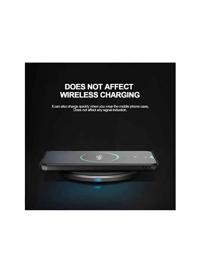 YoYoTech Compatible with Samsung Galaxy S23 case 6.1-inch (2023) Defender Military, Hard Transparent Back, Anti-Scratch Ultra-Thin Shockproof Cover-Black - Image 5