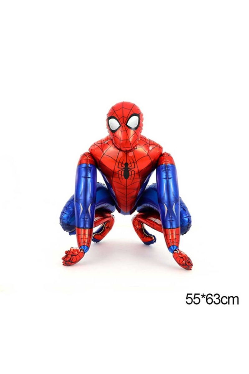 5563CM 1PCS Big Balloon 1 Spiderman Birthday Balloon Super Hero Birthday Party Decoration for Baby S