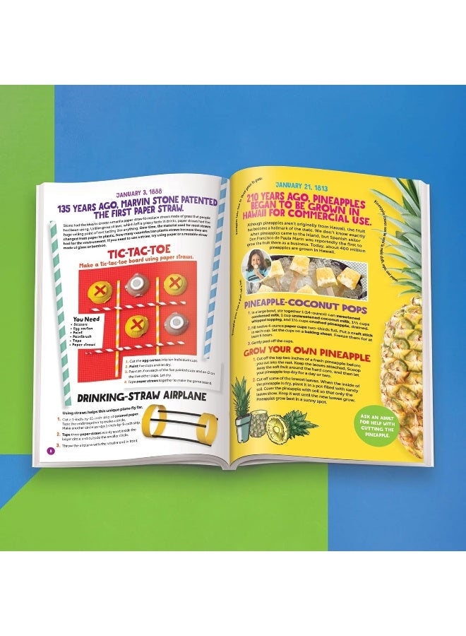 The 2023 Almanac of Fun: A Year of Puzzles, Fun Facts, Jokes, Crafts, Games, and More!